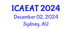 International Conference on Applied Electromagnetics and Antenna Technology (ICAEAT) December 02, 2024 - Sydney, Australia