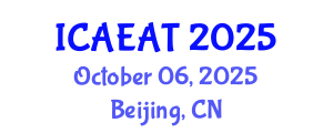 International Conference on Applied Electromagnetics and Antenna Technology (ICAEAT) October 06, 2025 - Beijing, China