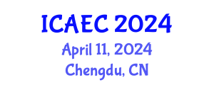 International Conference on Applied Electromagnetics and Communications (ICAEC) April 11, 2024 - Chengdu, China