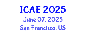 International Conference on Applied Electromagnetics (ICAE) June 07, 2025 - San Francisco, United States