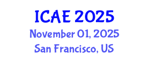 International Conference on Applied Electromagnetics (ICAE) November 01, 2025 - San Francisco, United States
