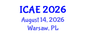 International Conference on Applied Electromagnetics (ICAE) August 14, 2026 - Warsaw, Poland International Conference on Applied Electromagnetics (ICAE) August 14, 2026 - Warsaw, Poland
