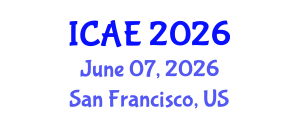 International Conference on Applied Electromagnetics (ICAE) June 07, 2026 - San Francisco, United States