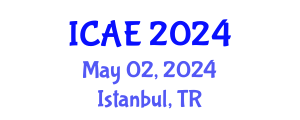 International Conference on Applied Energy (ICAE) May 02, 2024 - Istanbul, Turkey
