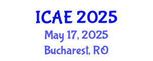 International Conference on Applied Energy (ICAE) May 17, 2025 - Bucharest, Romania