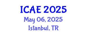 International Conference on Applied Energy (ICAE) May 06, 2025 - Istanbul, Turkey