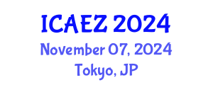 International Conference on Applied Entomology and Zoology (ICAEZ) November 07, 2024 - Tokyo, Japan