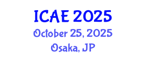 International Conference on Applied Ergonomics (ICAE) October 25, 2025 - Osaka, Japan