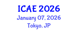 International Conference on Applied Ergonomics (ICAE) January 07, 2026 - Tokyo, Japan