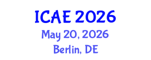 International Conference on Applied Ergonomics (ICAE) May 20, 2026 - Berlin, Germany