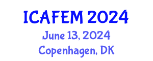 International Conference on Applied Financial Economics and Management (ICAFEM) June 13, 2024 - Copenhagen, Denmark