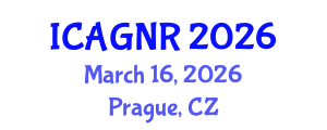 International Conference on Applied Geophysics and Natural Resources (ICAGNR) March 16, 2026 - Prague, Czechia International Conference on Applied Geophysics and Natural Resources (ICAGNR) March 16, 2026 - Prague, Czechia