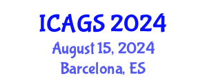 International Conference on Applied Geophysics and Seismology (ICAGS) August 15, 2024 - Barcelona, Spain