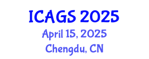 International Conference on Applied Geophysics and Seismology (ICAGS) April 15, 2025 - Chengdu, China