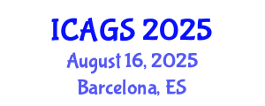 International Conference on Applied Geophysics and Seismology (ICAGS) August 16, 2025 - Barcelona, Spain