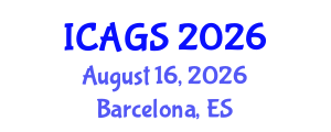 International Conference on Applied Geophysics and Seismology (ICAGS) August 16, 2026 - Barcelona, Spain