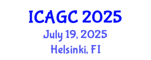 International Conference on Applied Green Chemistry (ICAGC) July 19, 2025 - Helsinki, Finland