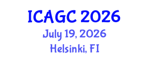 International Conference on Applied Green Chemistry (ICAGC) July 19, 2026 - Helsinki, Finland