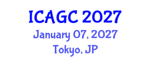 International Conference on Applied Green Chemistry (ICAGC) January 07, 2027 - Tokyo, Japan International Conference on Applied Green Chemistry (ICAGC) January 07, 2027 - Tokyo, Japan