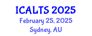 International Conference on Applied Language and Translation Studies (ICALTS) February 25, 2025 - Sydney, Australia