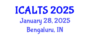 International Conference on Applied Language and Translation Studies (ICALTS) January 28, 2025 - Bengaluru, India