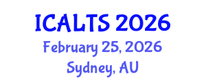 International Conference on Applied Language and Translation Studies (ICALTS) February 25, 2026 - Sydney, Australia