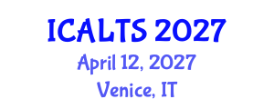 International Conference on Applied Language and Translation Studies (ICALTS) April 12, 2027 - Venice, Italy
