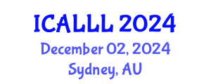 International Conference on Applied Linguistics and Language Learning (ICALLL) December 02, 2024 - Sydney, Australia