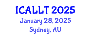 International Conference on Applied Linguistics and Language Teaching (ICALLT) January 28, 2025 - Sydney, Australia
