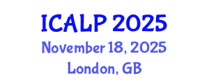 International Conference on Applied Linguistics and Psycholinguistics (ICALP) November 18, 2025 - London, United Kingdom