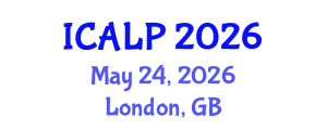 International Conference on Applied Linguistics and Psycholinguistics (ICALP) May 24, 2026 - London, United Kingdom