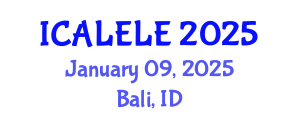 International Conference on Applied Linguistics for English Language Education (ICALELE) January 09, 2025 - Bali, Indonesia