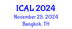 International Conference on Applied Linguistics (ICAL) November 25, 2024 - Bangkok, Thailand