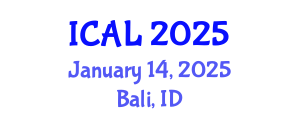International Conference on Applied Linguistics (ICAL) January 14, 2025 - Bali, Indonesia