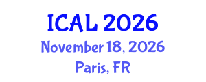 International Conference on Applied Linguistics (ICAL) November 18, 2026 - Paris, France