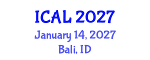 International Conference on Applied Linguistics (ICAL) January 14, 2027 - Bali, Indonesia International Conference on Applied Linguistics (ICAL) January 14, 2027 - Bali, Indonesia