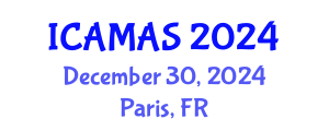 International Conference on Applied Mathematics and Algebraic Structures (ICAMAS) December 30, 2024 - Paris, France