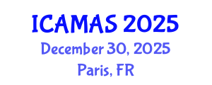 International Conference on Applied Mathematics and Algebraic Structures (ICAMAS) December 30, 2025 - Paris, France