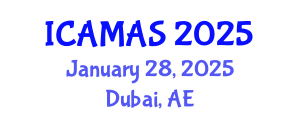 International Conference on Applied Mathematics and Algebraic Structures (ICAMAS) January 28, 2025 - Dubai, United Arab Emirates