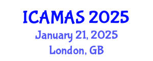 International Conference on Applied Mathematics and Algebraic Structures (ICAMAS) January 21, 2025 - London, United Kingdom
