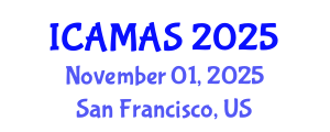 International Conference on Applied Mathematics and Algebraic Structures (ICAMAS) November 01, 2025 - San Francisco, United States