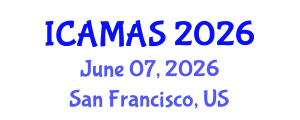 International Conference on Applied Mathematics and Algebraic Structures (ICAMAS) June 07, 2026 - San Francisco, United States