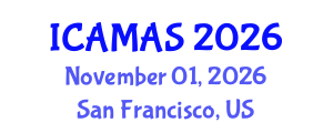 International Conference on Applied Mathematics and Algebraic Structures (ICAMAS) November 01, 2026 - San Francisco, United States