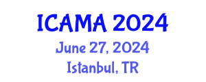 International Conference on Applied Mathematics and Analysis (ICAMA) June 27, 2024 - Istanbul, Turkey
