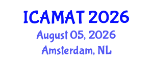 International Conference on Applied Mathematics and Approximation Theory (ICAMAT) August 05, 2026 - Amsterdam, Netherlands