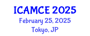 International Conference on Applied Mathematics and Computational Engineering (ICAMCE) February 25, 2025 - Tokyo, Japan
