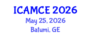 International Conference on Applied Mathematics and Computational Engineering (ICAMCE) May 25, 2026 - Batumi, Georgia