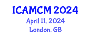 International Conference on Applied Mathematics and Computational Mechanics (ICAMCM) April 11, 2024 - London, United Kingdom