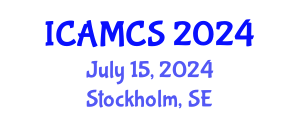 International Conference on Applied Mathematics and Computer Science (ICAMCS) July 15, 2024 - Stockholm, Sweden