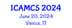 International Conference on Applied Mathematics and Computer Science (ICAMCS) June 20, 2024 - Venice, Italy